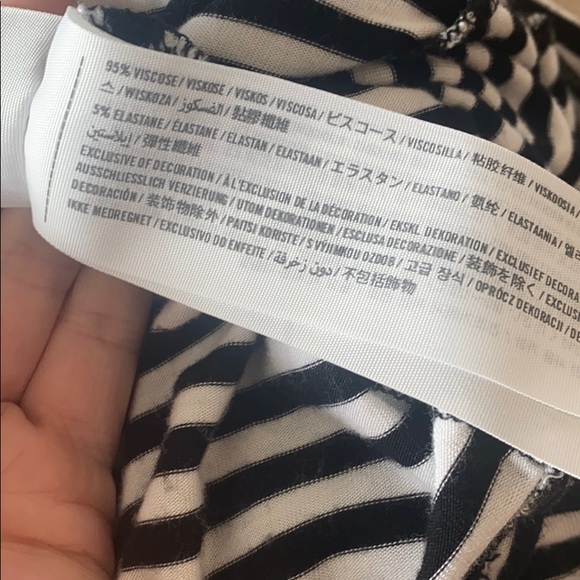 Hollister Black White BabyDoll Tank Top XS - Picture 5 of 5